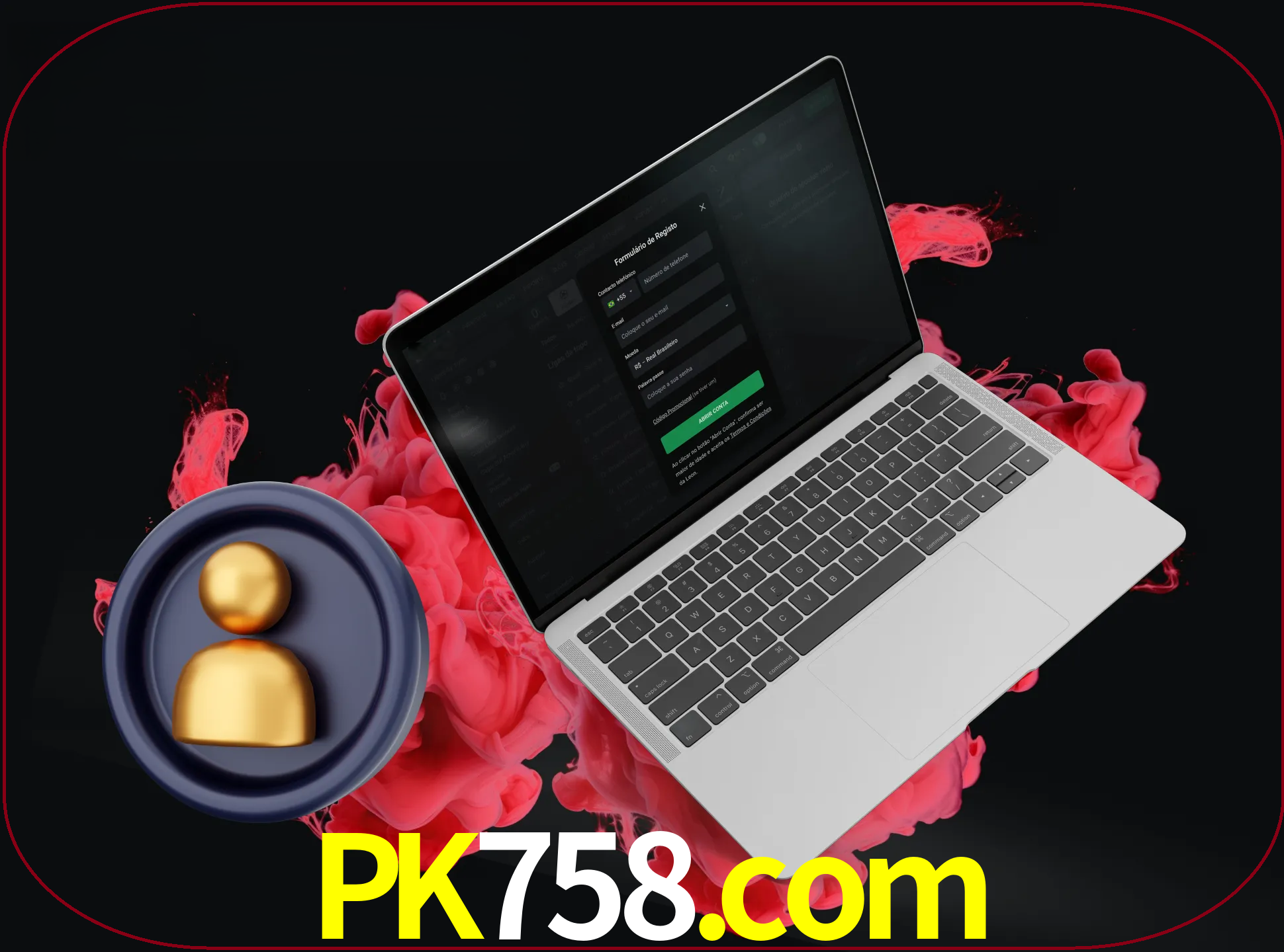 No cabeçalho do site pk758, clique no botão que o levará a um formulário especial onde terá de introduzir as suas informações actuais.
