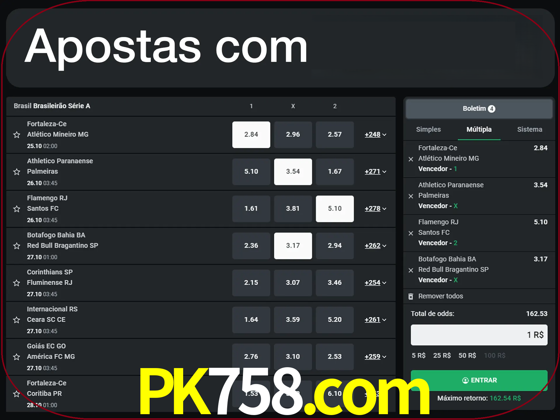 Aposte em vários diciplines com LeonBet.