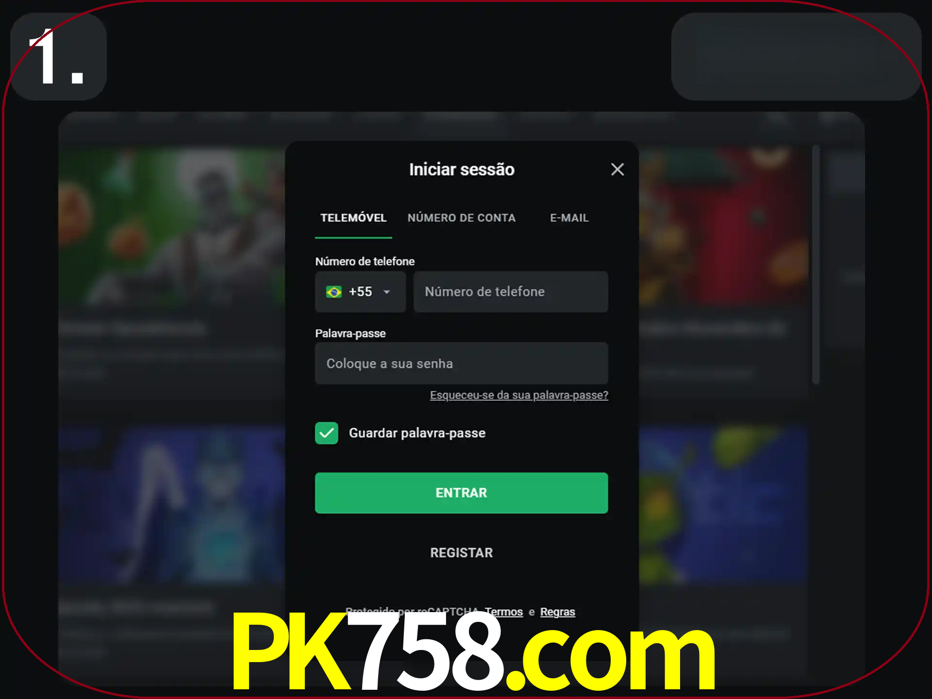 Acesse o site.